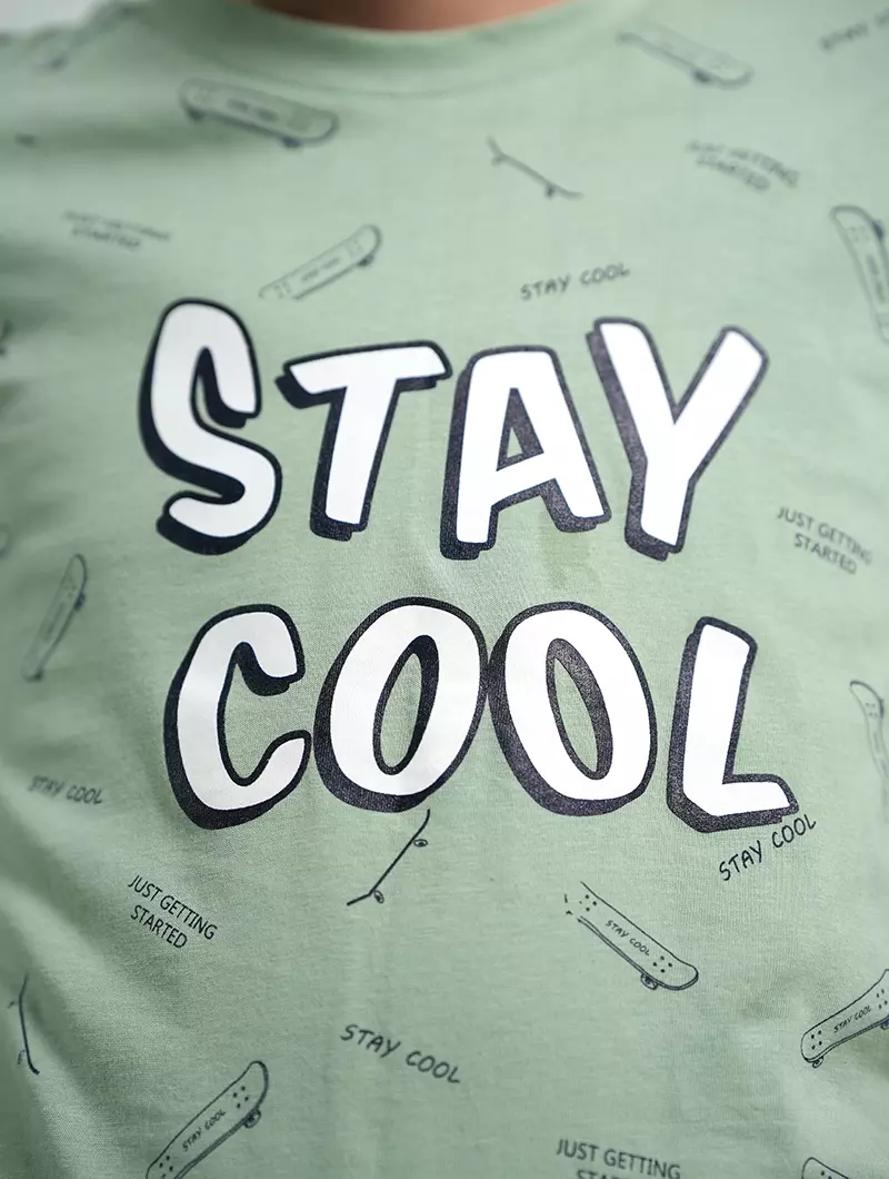 T-shirt motifs graphiques garçon